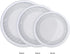 Facmogu 2PCS 5in Round Speaker Grille Replacements, White Surface Mount Speaker Covers Decorative Wall Ceiling Speaker Covers Subwoofer Car Speake...