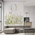 Flower Clusters Wall Decals Removable Wall Stickers DIY Peel and Stick Art Murals for Kids Room Nursery Classroom Bedroom Living Room Home Decorat...