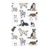 Hudson Baby Unisex Baby Flannel Burp Cloth 10pk, Handsome Dogs, One Size...
