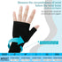 4 Pieces Unisex Wrist Thumb Support Sleeve Fingerless Wrist Gloves Compression Arthritis Gloves Sports Wrist Support Brace for Fatigue Sports Typi...