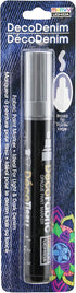 Uchida of America DecoDenim Marker Denim Fabric Pen, Silver...