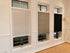 2 Pack Temporary Blinds for Window, Self Adhesive Pleated Blinds Cordless No Drill Fabric Blinds Room Darkening Shades Blackout Shades for Bathroo...