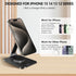 Magnetic Phone Stand Compatible with MagSafe, Foldable Phone Stand for Desk with 360°Rotation Base, Aluminum Cell Phone Stand Compatible for MagSa...