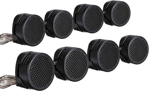 Stark Industries High Performance 500 Watt Max Power Neodymium Silk Dome Tweeters - 4 Pairs Super High Frequency Mini Car Audio...