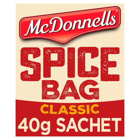 2 sachets of McDonnells Spice Bag Classic Flavour Seasoning Mix 40g each...