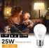 LED Bulb 3W Equivalent 25 Watt Light Bulbs?120V Ceiling Fan Light Bulbs Table Lamp Bulb Warm White 2700K LED Energy Saving Bulb E26 Base, Suitable...