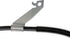 Dorman H380553 Front Driver Side Brake Hydraulic Hose Compatible with Select Ford/Lincoln Models, Black...