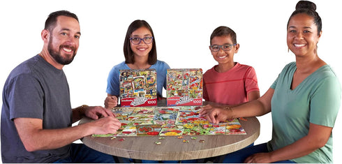 RoseArt - Smithsonian Archives Collection - Vintage Seed Packets - 1000 Piece Jigsaw Puzzle for Adults...