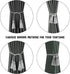 BEL AVENIR 4 Pack Curtain Handmade Tiebacks Decorative Curtain Holdbacks with Tassel (Silver, 4 Pack)...