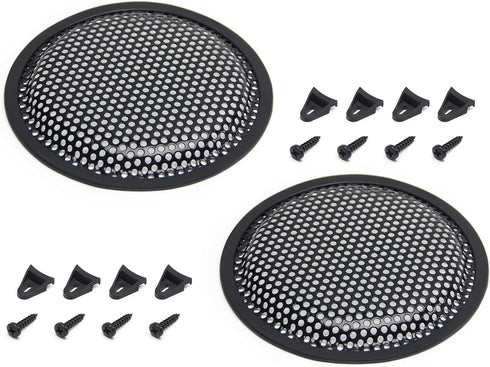 Fielect 6.5in Circle Speaker Mesh Cover Subwoofer Guard...