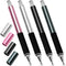 Capacitive Stylus Pen (4 Pack), Universal Stylist Pens 2 in 1 Precision Series Fine Point Disc Touch Screen for iPhone/iPad/Android/Tablet and All...
