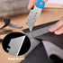 30 Pack Utility Knife Blades, SK5 Steel Heavy Duty Box Cutter Replacement Blades with Plastic Case, Standard Size Razor Blades for Most Standard U...