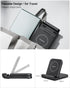 Wireless Charger for Samsung Z Flip 6, SwanScout 501S, Foldable Fast Wireless Charging Stand for Galaxy Z Flip 6/5/4/3, Charging Station for Samsu...