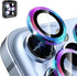 CloudValley Camera Lens Protector for iPhone 13 Pro - iPhone 13 Pro Max, 9H Tempered Glass Film, Aluminum Alloy Lens Protective Cover, Colorful...