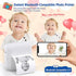 QYCHHJ Mini Printer Portable, Inkless Photo Printer Bluetooth Thermal Sticker Maker Machine with 10 Rolls Paper for Smartphone, iPhone Label Print...