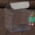 Lucky Monet Clear Gift Boxes 2" x 2" x 2" - 50 Pack, Clear PVC Plastic Boxes Transparent Packing Box Favor Square Boxes for Thanksgiving, Christma...