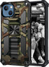 for Apple iPhone 13 Camo Case with Kickstand, Rugged Outdoor Military Grade Shockproof Phone Case for Apple iPhone 13 Camouflage Army Green...