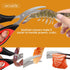 Kitchen Shears Set of 2, Heavy Duty Kitchen Scissors Seafood Scissors, Stainless Steel Sharp Food Cooking Scissors for Meat, Bones, Fish, Poultry,...