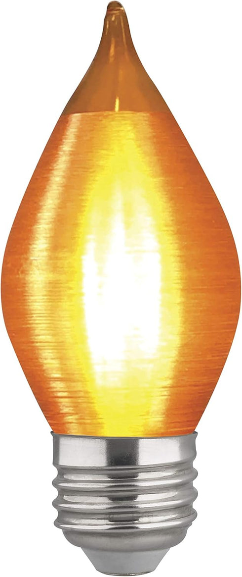 Satco 4.38 Inch 4W C15 LED Medium Base Replacement Lamp...