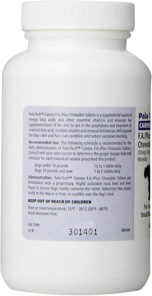 Pala-Tech FA Plus Chew Tabs Small Dog 60 ct...
