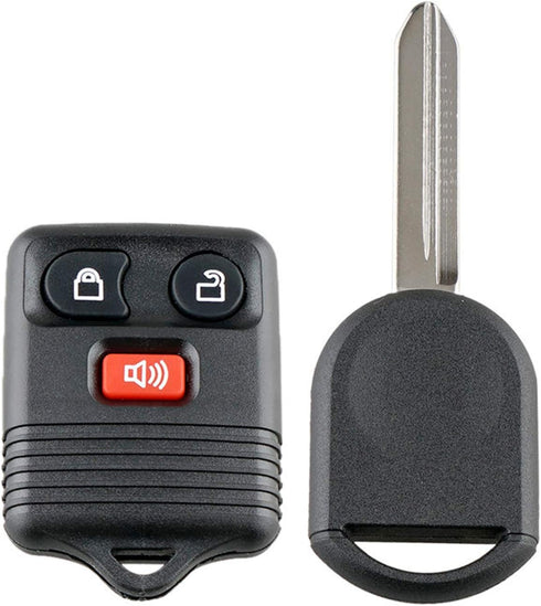 TAIME Keyless Entry Car Key Fob Replacement for Ford, Lincoln, Mercury, Mazda F150 F250 F350 Escape Expedition Explorer Ranger Set of 2...