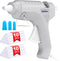 Hot Glue Gun Kit, Halobios Fast Preheating Hot Melt Glue Gun with 20 Glue Sticks, Full Size Glue Gun for Making Decoration School DIY Crafts Proje...
