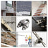 1/8 Inch M3 Wire Rope Cable Clip Clamp, 304 Stainless Steel, U Bolt Saddle Fastener, 22 Packs...