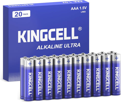 AAA Batteries 20 Pack, AlkalineTriple AAA Batteries High-Performance AAA Batteries with 10-Year Shelf Life Long-Lasting Power.Perfect for Various ...