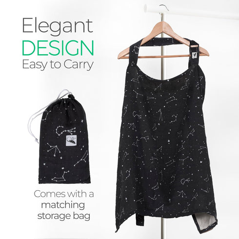 San Francisco Baby Nursing Cover – Breathable Breastfeeding Cover for Nursing, 360° Nursing Cover Up for Breastfeeding, Privacy Nursing Covers, Nu...