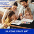 Silicone Mats for Crafts, Silicone Mats for Kitchen Counter, Durable Resin Mat, Heat Resistant Mat for Countertop Protector, Kitchen Counter Mat 2...