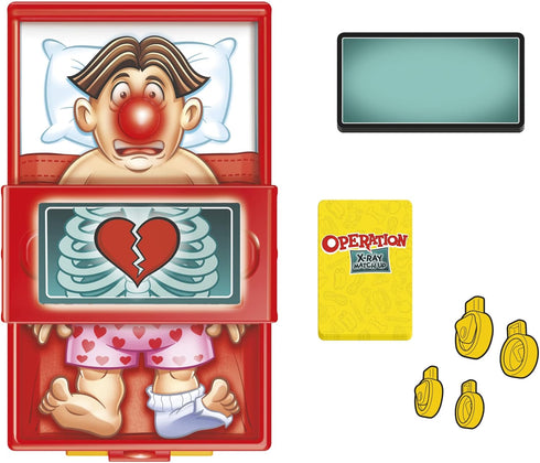 Hasbro Gaming Operation X-Ray Match Up Board Game for 2 or More Players, Matching Game for Kids Ages 4 and Up, with Lights and Sounds...