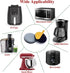 12Pcs Appliance Sliders for Kitchen Appliances, Appliance Slider, Small Appliance Slider for Most Countertop...