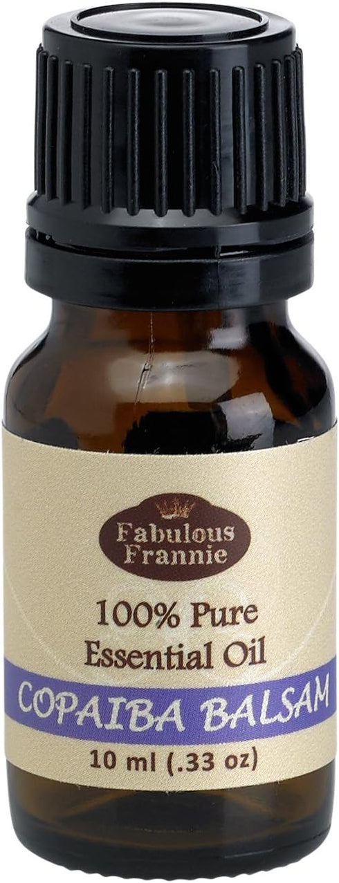 Fabulous Frannie Copaiba Balsam 100% Pure, Undiluted Essential Oil 10ml (Pack of 1)...