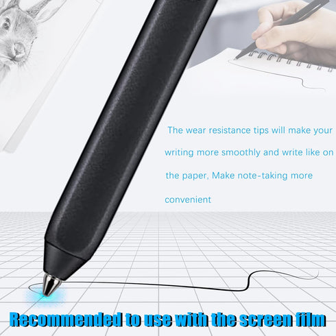 Universal Fit No Worn Out Fine Titanium Alloy Fine Pencil Nibs Compatible with BOOX Pen 2 Pro,iReader,IFLYYTEK,Lamy AL-Star Digital Pen, Ballpoint...