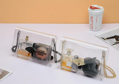 Clear Bag Stadium Approved,Clear Purses for Women Stadium Clear Crossbody Bag Cute for Sport Event Concert...