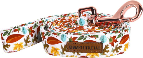 Elegant little tail Sunflower Print Strong Dog Leash, Girl or Boy Dog Leashes with Soft Handle Durable Puppy Leashes for Small Medium and Large Do...