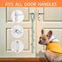 Dog Bells to Go Outside, Adjustable Dog Door Bell, Door Bells for Dogs, Quality Puppy Training Bell. Twisted Style, Lightgreen 2 pack...