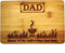 Laser Engraved Cutting Board Master of the Grill and Best Dad Ever Gift For father Birthday Gifts for Dad Personalized Cutting Board Gift Rectangl...