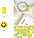 300pcs Yellow Smile Face Acrylic Beads,7 Mm Acryl Happy Face Spacer Beads for DIY Jewelry Bracelet Earring Necklace Craft Making Supplies...