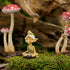 Top Collection Miniature Fairy Garden and Terrarium Pixie Meditating with Frog Figurine...