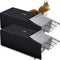 2 Pcs Trap Cage Cover 32 x 10 x 12 Inch Heavy Duty Animal Trap Cover Live Animal Trap Cage Cover for 1 Door Humane Cat Trap Squirrel Dog Gopher Ch...