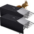 2 Pcs Trap Cage Cover 32 x 10 x 12 Inch Heavy Duty Animal Trap Cover Live Animal Trap Cage Cover for 1 Door Humane Cat Trap Squirrel Dog Gopher Ch...