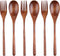 6 Pieces Wooden Spoons and Forks, 9" Korean Style Wooden Tableware, Kitchen Flatware for Food, Desserts, Soup, Salad, Fruit, Wood Cutlery for Trav...