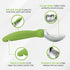 Spring Chef Green Heavy Duty Ice Cream Scoop with Non-Slip Handle - Professional Metal Ice Cream Scooper for Cookie Dough, Frozen Yogurt, Gelato, ...