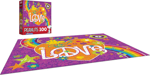 RoseArt - Peanuts - Woodstock Love - 100 Piece Jigsaw Puzzle for Kids and Adults...