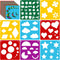Peohud 40 Pieces Stencils for Kids, Geometric Shaped Stencils, Simple Drawing Chalk Stencils Colorful Art Painting Template for DIY Craft, 5.9 x 5...