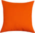 TangDepot Handmade Decorative Solid 100% Cotton Canvas Throw Pillow Covers/Pillow Shams, (26"x26", Orange)...