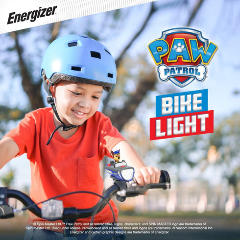 Energizer PAW Patrol Chase Bike Light, Ideal for Kid's Bikes and Scooters, PAW Patrol Toy Flashlight for Boys and Girls, Use as a Camping Flashlig...