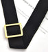 10pcs Metal Slide Tri-Glide Buckle Webbing Strap Adjustable Buckle Fasteners for Strap Keeper Leathercraft Bag Belt Bags DIY Accessories (Light Go...