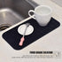 Silicone Dish Drying Mat, Non-Slip Easy Clean Sink Mat Large Heat-resistant Dish Drainer Mat for Kitchen Counter, Sink, Refrigerator or Drawer lin...